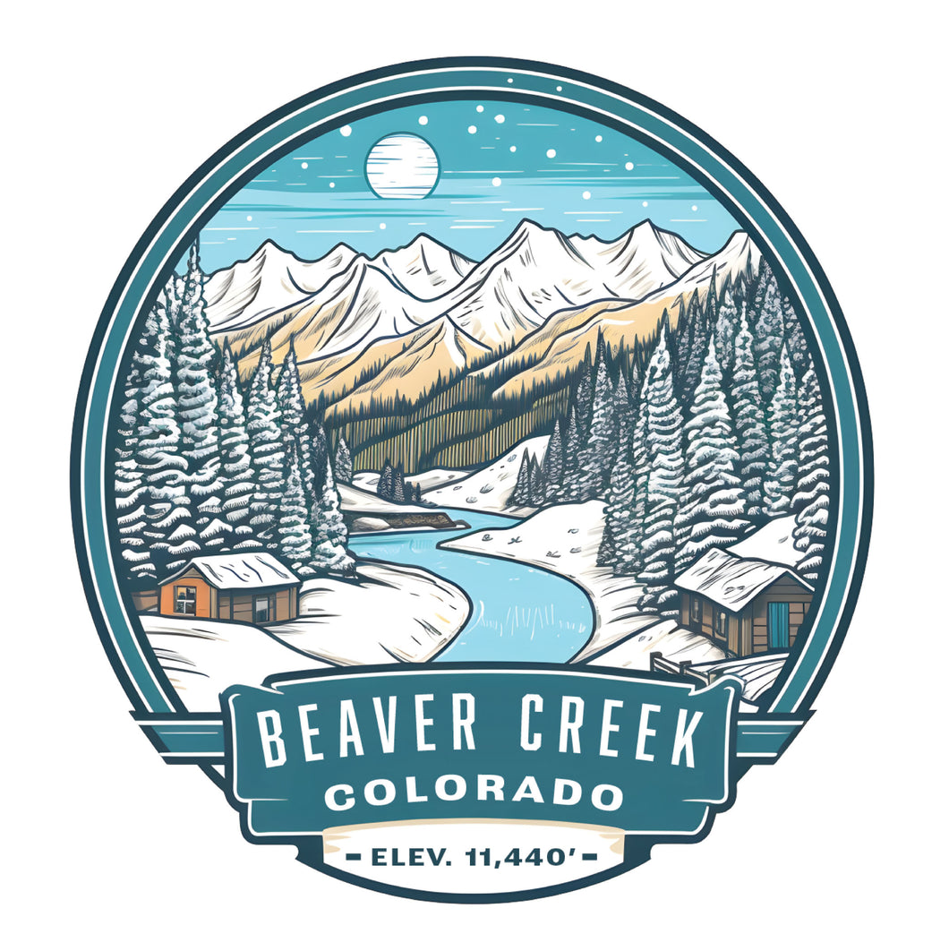 Beaver Creek Colorado B Exclusive Destination Fridge Decor Magnet Featuring Gorgeous Design, perfect for home décor, gift or collector's item