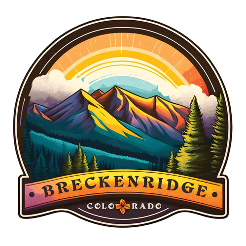 Breckenridge Colorado B Exclusive Destination Fridge Decor Magnet Featuring Gorgeous Design, perfect for home décor, gift or collector's item