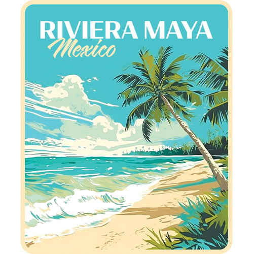 Riviera Maya Mexico C Exclusive Destination Fridge Decor Magnet Featuring Gorgeous Design, perfect for home décor, gift or collector's item