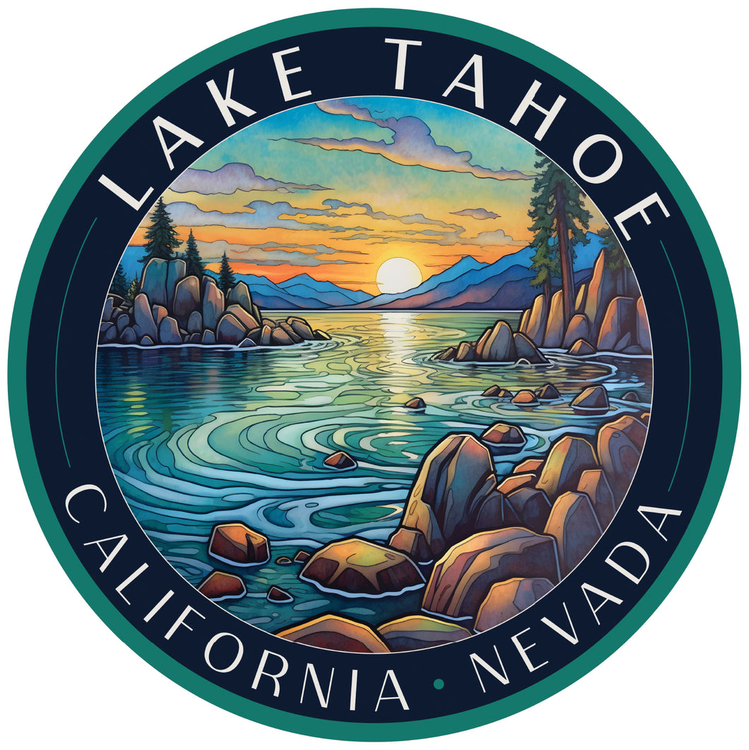 Lake Tahoe California C Exclusive Destination Fridge Decor Magnet Featuring Gorgeous Design, perfect for home décor, gift or collector's item