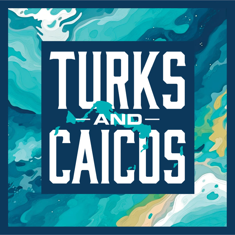 Turks And Caicos B Exclusive Destination Fridge Decor Magnet Featuring Gorgeous Design, perfect for home décor, gift or collector's item