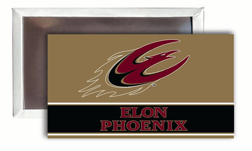 Elon University  2x3-Inch NCAA Vibrant Collegiate Fridge Magnet - Multi-Surface Team Pride Accessory 4-Pack