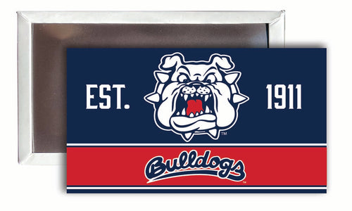 Fresno State Bulldogs  2x3-Inch NCAA Vibrant Collegiate Fridge Magnet - Multi-Surface Team Pride Accessory 4-Pack