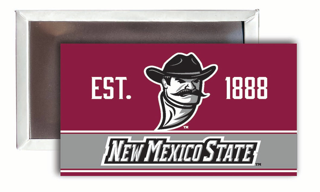 New Mexico State University Pistol Pete 2x3-Inch Fridge Magnet 4-Pack