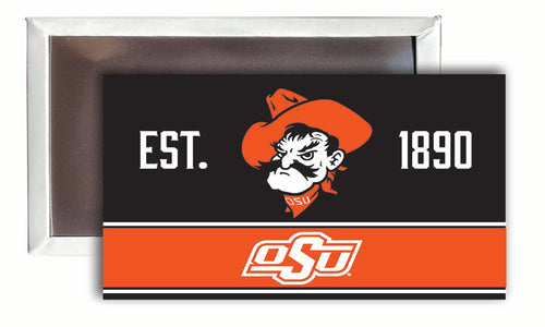 Oklahoma State Cowboys  2x3-Inch NCAA Vibrant Collegiate Fridge Magnet - Multi-Surface Team Pride Accessory 4-Pack