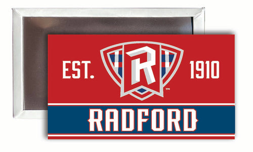 Radford University Highlanders  2x3-Inch NCAA Vibrant Collegiate Fridge Magnet - Multi-Surface Team Pride Accessory 4-Pack