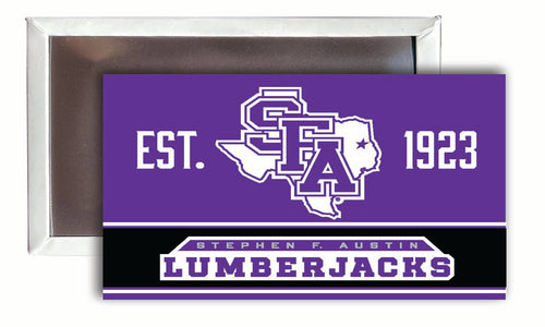 Stephen F. Austin State University  2x3-Inch NCAA Vibrant Collegiate Fridge Magnet - Multi-Surface Team Pride Accessory 4-Pack