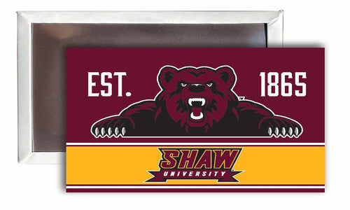 Shaw University Bears  2x3-Inch NCAA Vibrant Collegiate Fridge Magnet - Multi-Surface Team Pride Accessory 4-Pack
