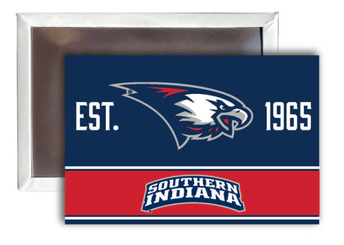 University of Southern Indiana  2x3-Inch NCAA Vibrant Collegiate Fridge Magnet - Multi-Surface Team Pride Accessory Single Unit