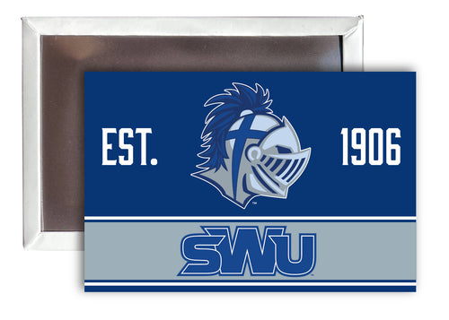 Southern Wesleyan University  2x3-Inch NCAA Vibrant Collegiate Fridge Magnet - Multi-Surface Team Pride Accessory Single Unit