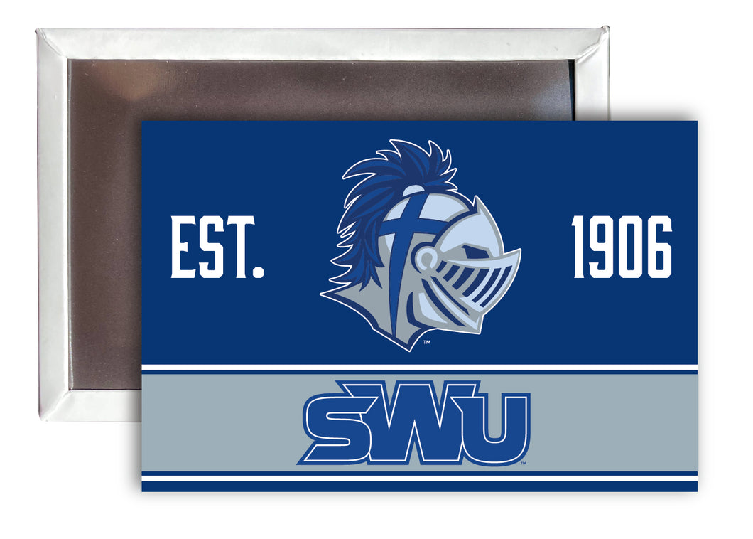 Southern Wesleyan University  2x3-Inch NCAA Vibrant Collegiate Fridge Magnet - Multi-Surface Team Pride Accessory Single Unit