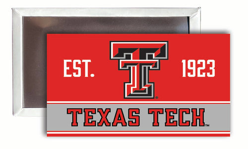 Texas Tech Red Raiders  2x3-Inch NCAA Vibrant Collegiate Fridge Magnet - Multi-Surface Team Pride Accessory 4-Pack