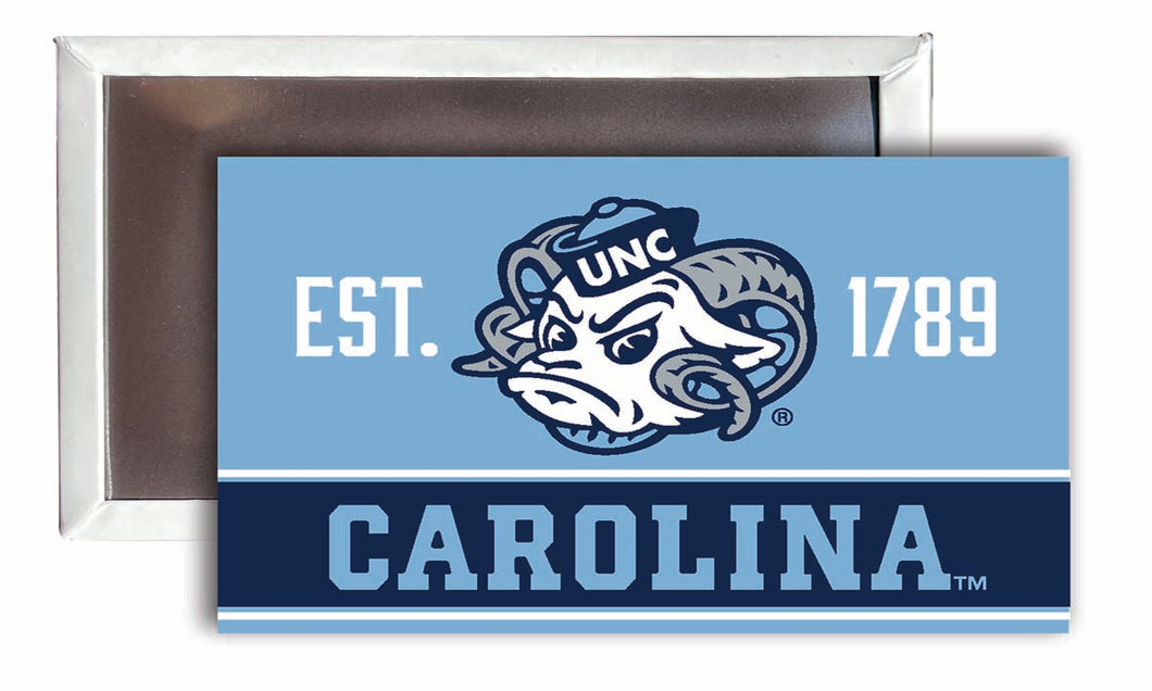 UNC Tar Heels  2x3-Inch NCAA Vibrant Collegiate Fridge Magnet - Multi-Surface Team Pride Accessory 4-Pack