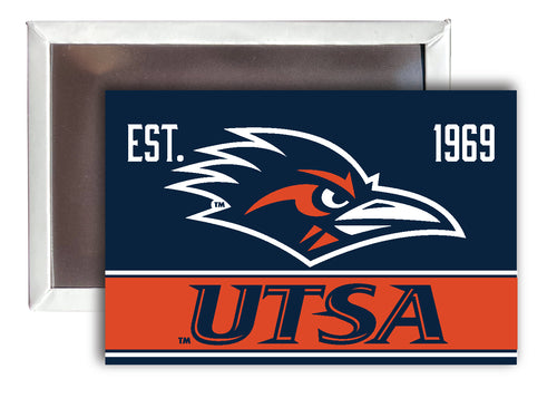 UTSA Road Runners  2x3-Inch NCAA Vibrant Collegiate Fridge Magnet - Multi-Surface Team Pride Accessory Single Unit