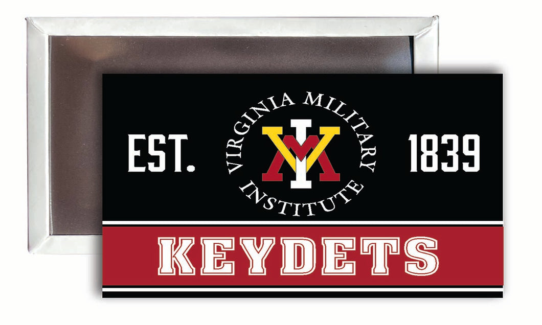 VMI Keydets  2x3-Inch NCAA Vibrant Collegiate Fridge Magnet - Multi-Surface Team Pride Accessory 4-Pack