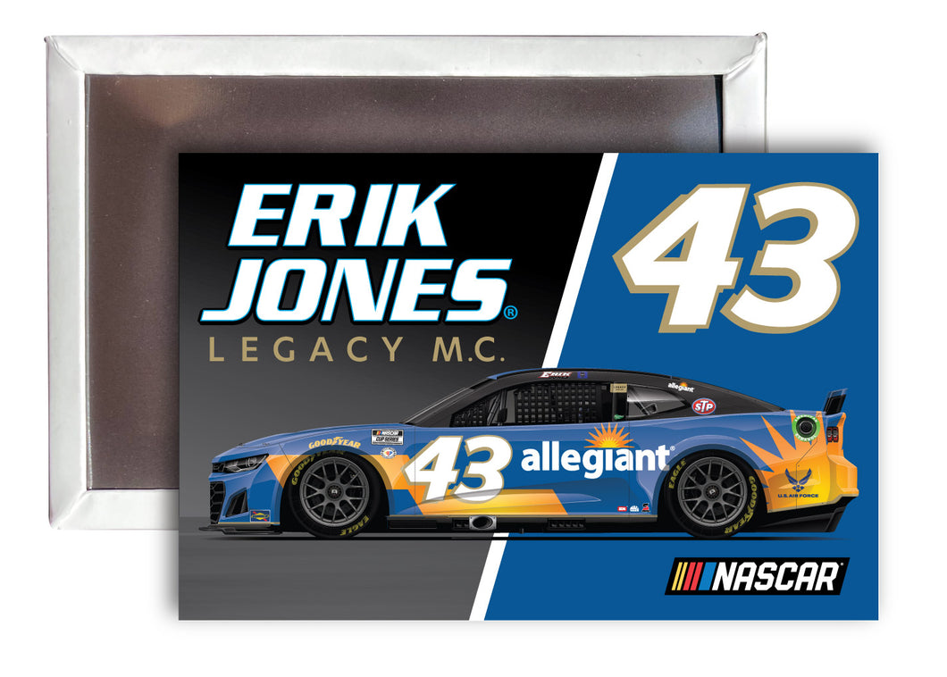 #43 Erik Jones Officially Licensed 2x3-Inch Fridge Magnet