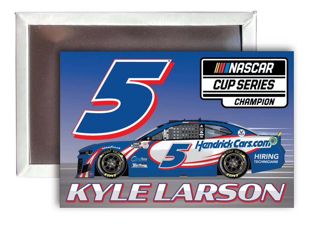 #5 Kyle Larson - NASCAR Cup Series 2021 Champion Fridge Magnet