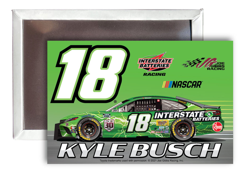 Kyle Busch NASCAR #18 Fridge Magnet