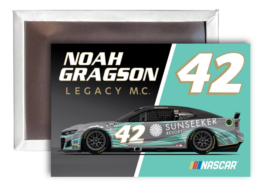#42 Noah Gragson Officially Licensed 2x3-Inch Fridge Magnet