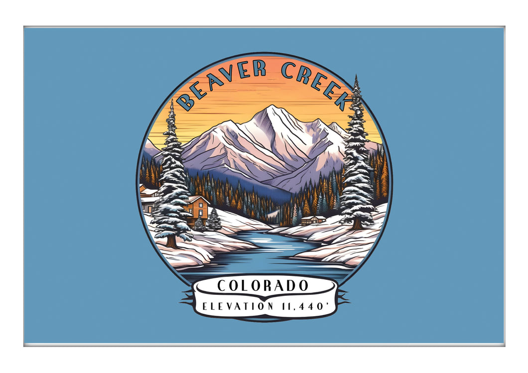 Beaver Creek Colorado A Souvenir 2x3-Inch Durable & Vibrant Decor Fridge Magnet