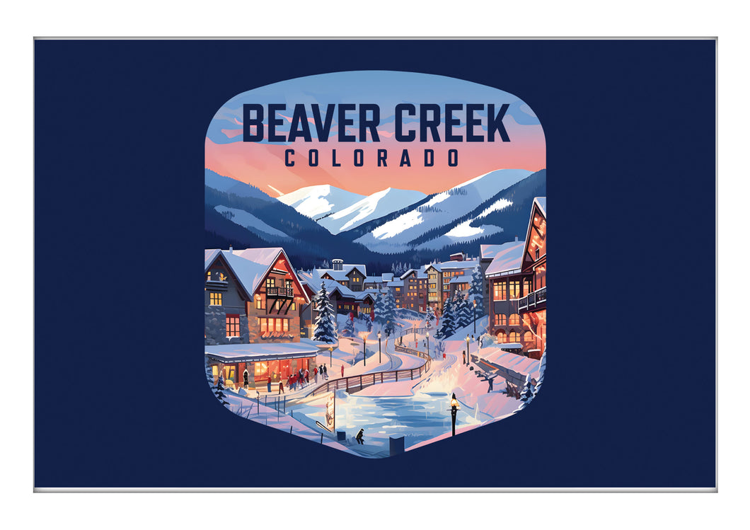 Beaver Creek Colorado C Souvenir 2x3-Inch Durable & Vibrant Decor Fridge Magnet