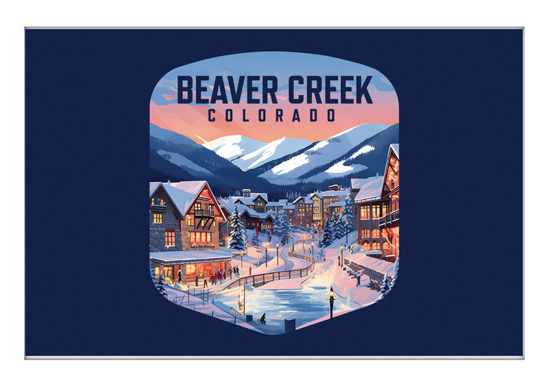 Beaver Creek Colorado C Souvenir 2x3-Inch Durable & Vibrant Decor Fridge Magnet