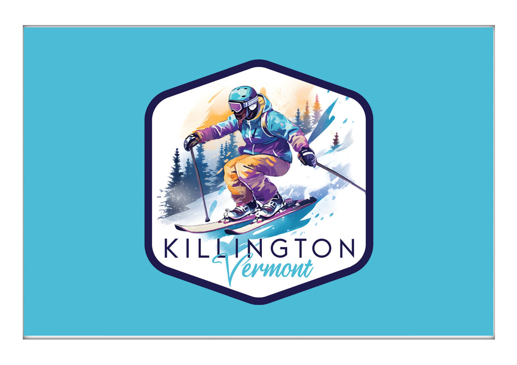 Killington Vermont A Souvenir 2x3-Inch Durable & Vibrant Decor Fridge Magnet