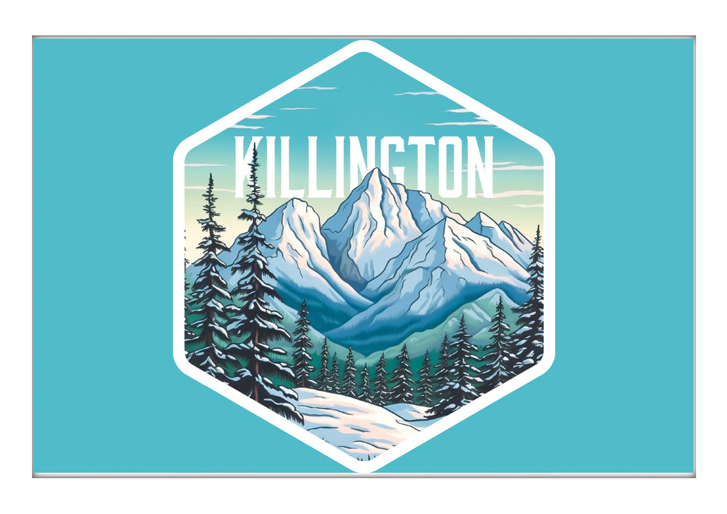 Killington Vermont C Souvenir 2x3-Inch Durable & Vibrant Decor Fridge Magnet