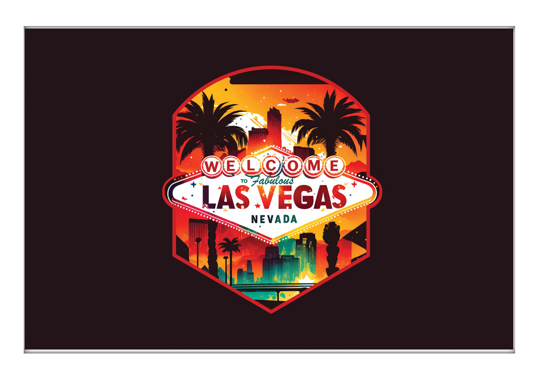 Las Vegas Nevada A Souvenir 2x3-Inch Durable & Vibrant Decor Fridge Magnet
