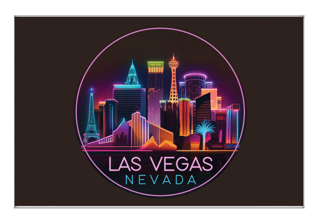 Las Vegas Nevada E Souvenir 2x3-Inch Durable & Vibrant Decor Fridge Magnet