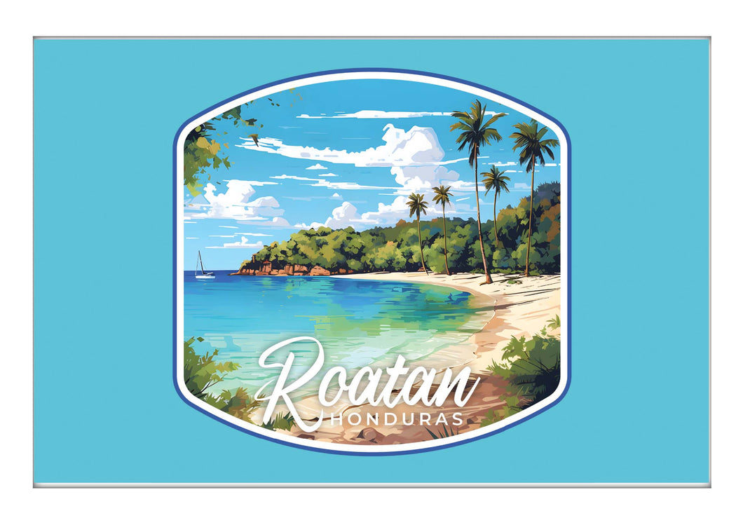 Roatan Honduras C Souvenir 2x3-Inch Durable & Vibrant Decor Fridge Magnet