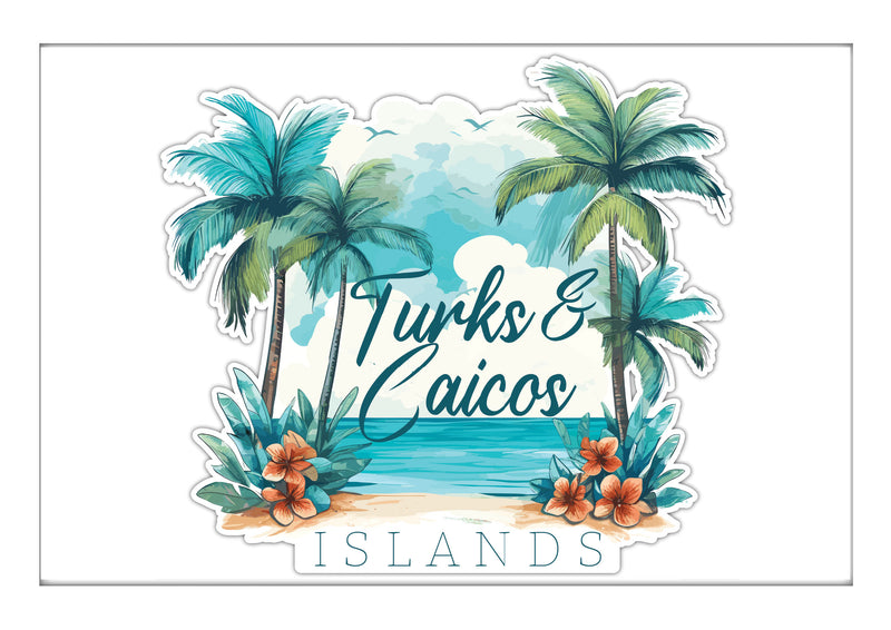 Turks And Caicos C Souvenir 2x3-Inch Durable & Vibrant Decor Fridge Magnet