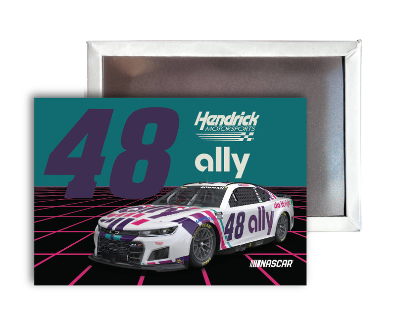 Alex Bowman #48 Nascar 2.5"X3.5" Refrigerator Magnet New for 2022