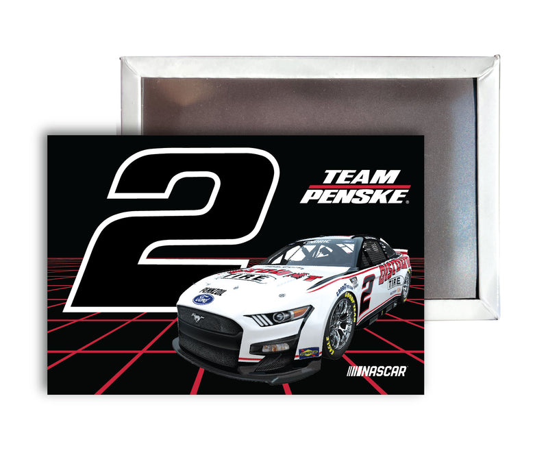 Austin Cindric #22 Nascar 2.5"X3.5" Refrigerator Magnet New for 2022