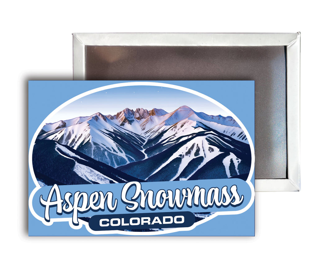 Aspen Snowmass Colorado A Souvenir Durable & Vibrant Decor Fridge Magnet 2.5