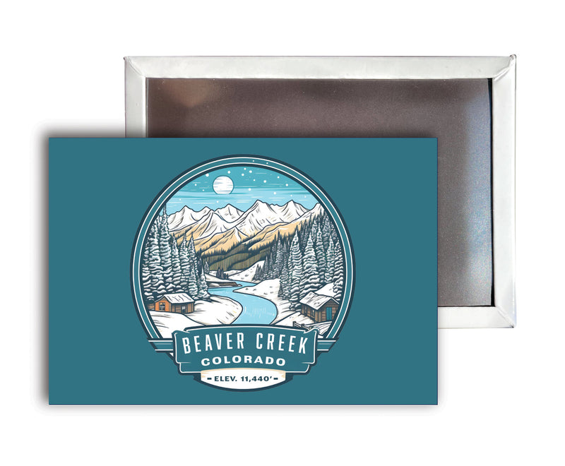 Beaver Creek Colorado B Souvenir Durable & Vibrant Decor Fridge Magnet 2.5"X3.5"