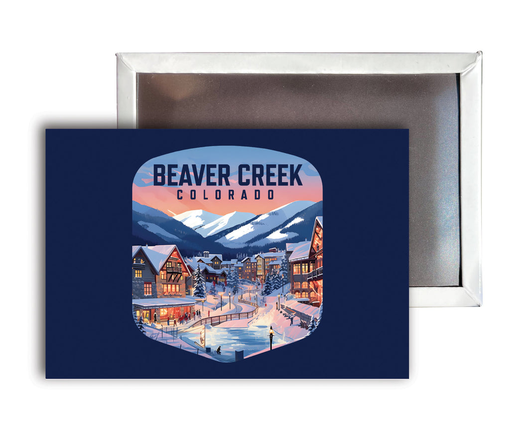 Beaver Creek Colorado C Souvenir Durable & Vibrant Decor Fridge Magnet 2.5