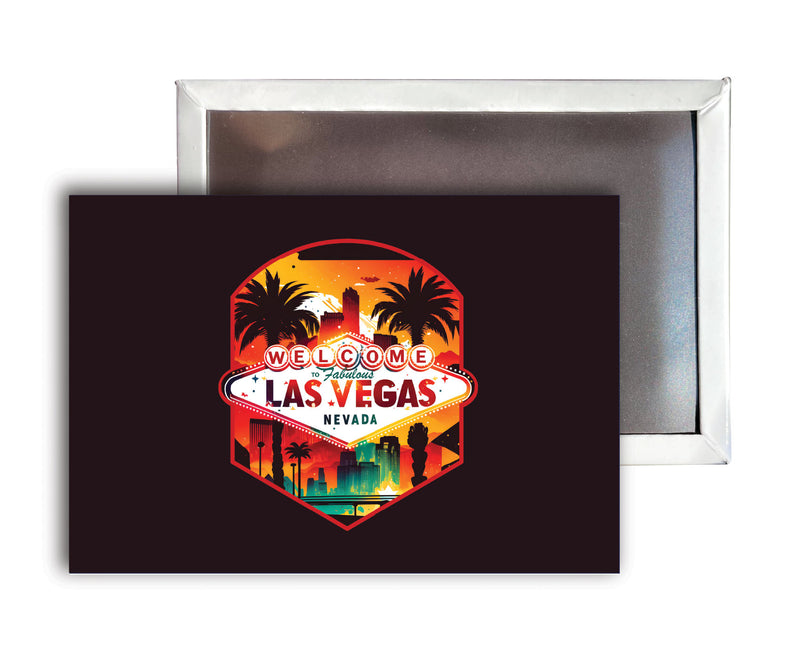 Las Vegas Nevada A Souvenir Durable & Vibrant Decor Fridge Magnet 2.5"X3.5"