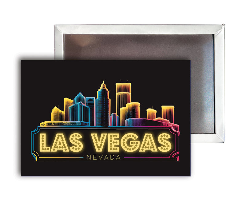 Las Vegas Nevada C Souvenir Durable & Vibrant Decor Fridge Magnet 2.5"X3.5"