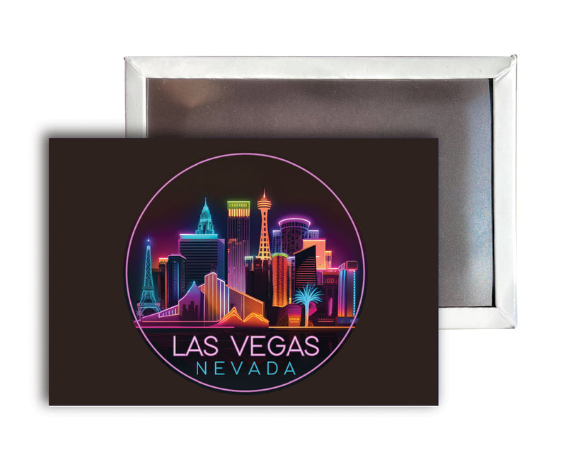 Las Vegas Nevada E Souvenir Durable & Vibrant Decor Fridge Magnet 2.5"X3.5"