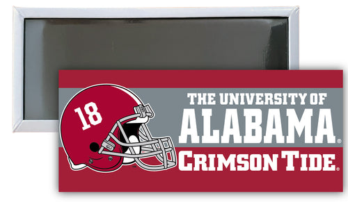 Alabama Crimson Tide 4.75 x 2-Inch NCAA Vibrant Collegiate Fridge Magnet - Multi-Surface Team Pride Accessory Single Unit