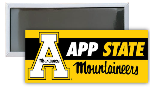 Appalachian State 4.75 x 2-Inch NCAA Vibrant Collegiate Fridge Magnet - Multi-Surface Team Pride Accessory Single Unit