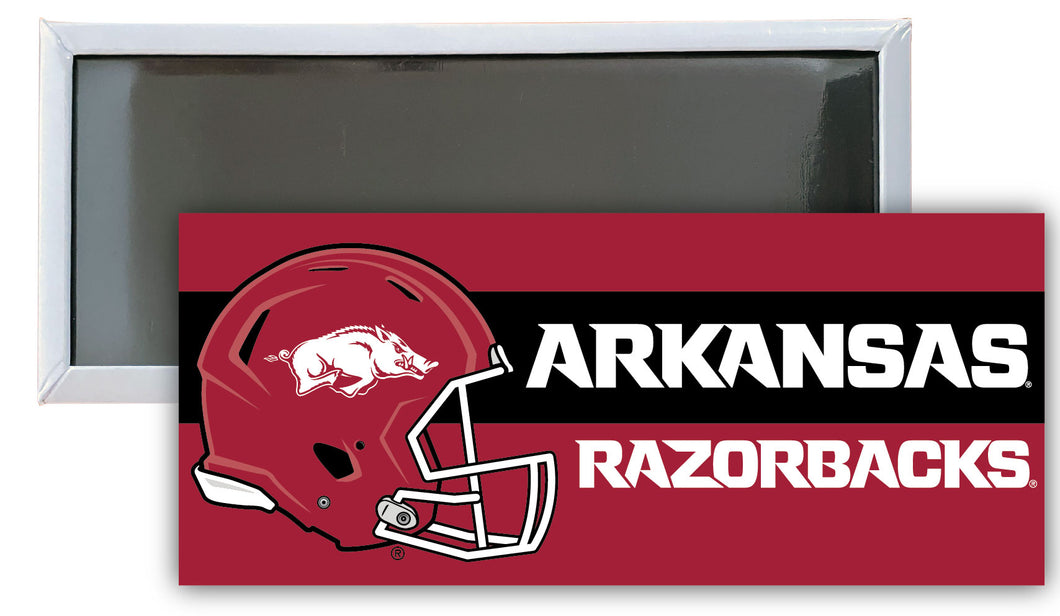Arkansas Razorbacks 4.75 x 2-Inch NCAA Vibrant Collegiate Fridge Magnet - Multi-Surface Team Pride Accessory Single Unit