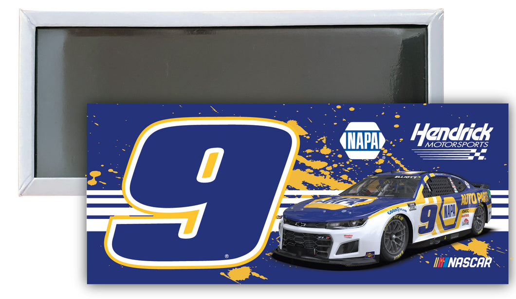 Chase Elliott #9 Nascar 4.75 x 2-Inch Fridge Magnet New for 2022