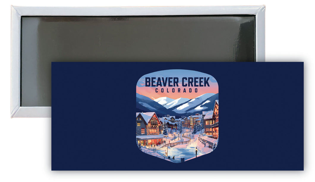 Beaver Creek Colorado C Souvenir Durable & Vibrant Decor Fridge Magnet 4.75 x 2 Inch