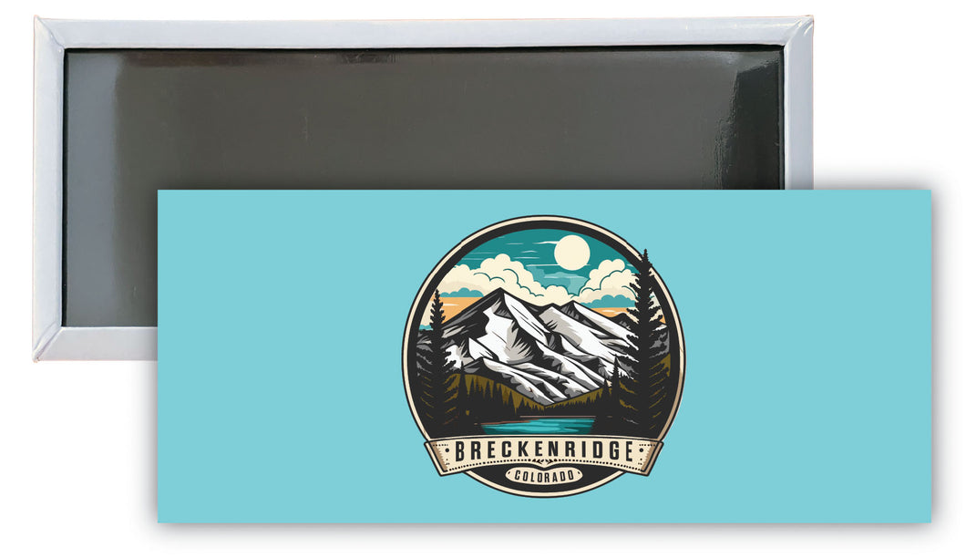 Breckenridge Colorado A Souvenir Durable & Vibrant Decor Fridge Magnet 4.75 x 2 Inch