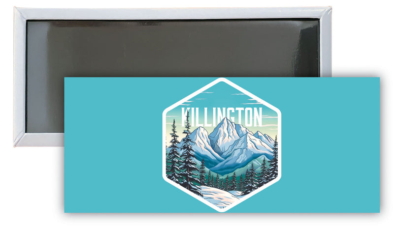 Killington Vermont C Souvenir Durable & Vibrant Decor Fridge Magnet 4.75 x 2 Inch