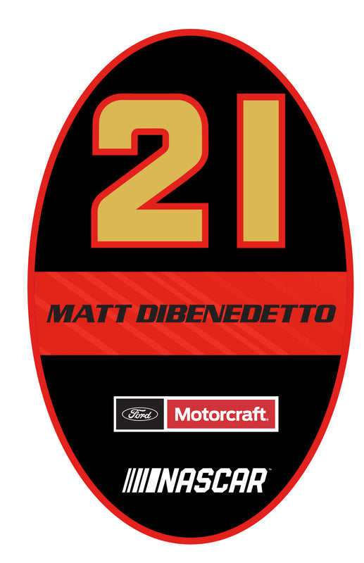 Matt DiBenedetto #21 NASCAR Oval Magnet New For 2020