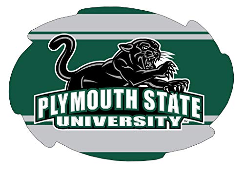 Plymouth State University Stripe Design Swirl Shape 5x6-Inch NCAA High-Definition Magnet - Versatile Metallic Surface Adornment