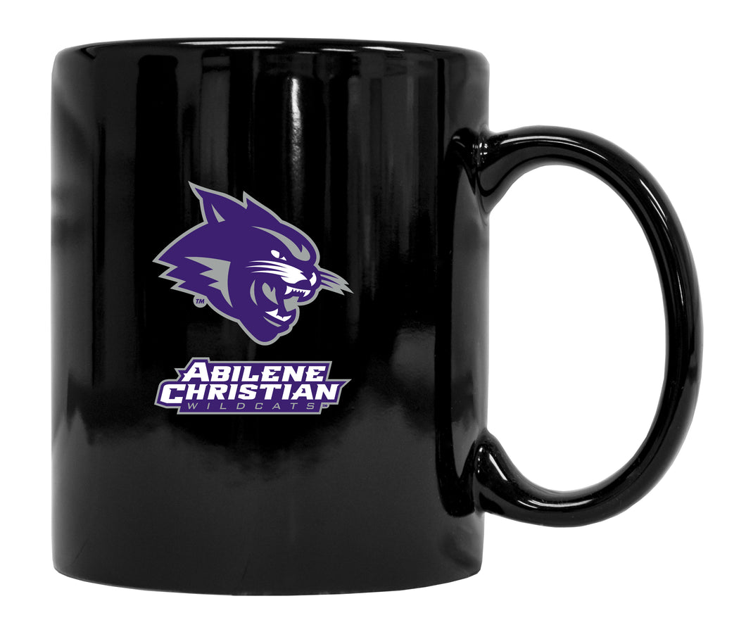 Abilene Christian University Black Ceramic NCAA Fan Mug 2-Pack (Black)
